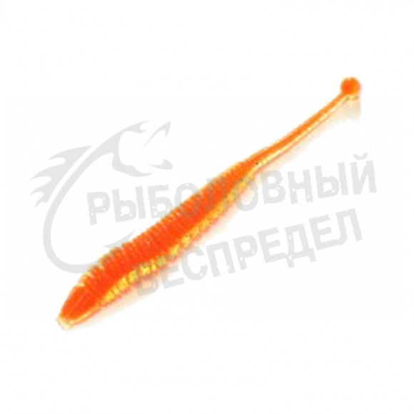 Мягкая приманка Trout Zone Boll 2.9" оранжевый с блесткой креветка