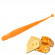 Мягкая приманка Trout Zone Boll 3.2" оранжевый сыр щербет