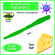 Мягкая приманка Trout HUB Flat Worm 3.1" green UV сыр