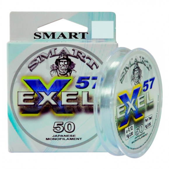 Леска Smart EXEL 57 0.09mm 1.8kg 50m