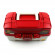 Ящик Plano OneTray Box 6201-06 2-хуровневый для приманок и аксессуаров 35х21х18сm Red-Metallic