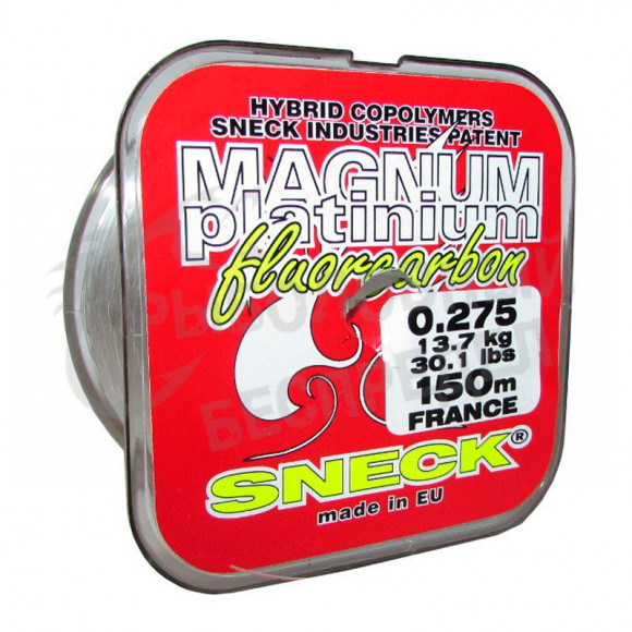 Леска Sneck Magnum Platinium Fluorcarbon 150м 0.35 мм