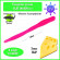 Мягкая приманка Trout HUB Flat Worm 3.1" pink UV сыр