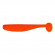 Мягк.приманки LureMax Slim Shad 4''-9,5см, LSSLS4-008 Fire Carrot 10шт-уп