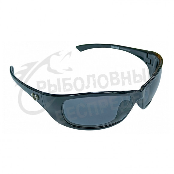 Очки Mustad HP104A-2 Gloss Black Frame- Smoke Lens