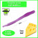 Мягкая приманка Trout HUB Flat Worm 3.1" purple сыр