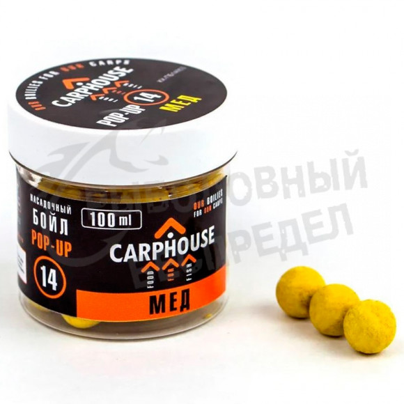 Бойлы CarpHouse Pop-Up Мёд 14mm 35g