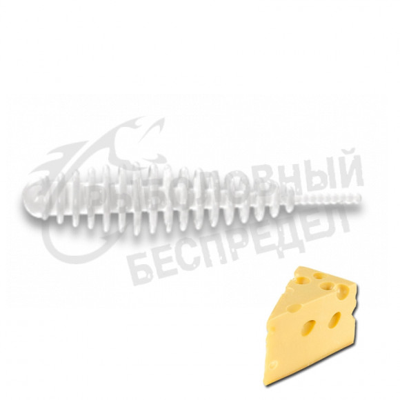 Мягкая приманка Mils Trout Baits Lech 1.7" WHITE 040 сыр