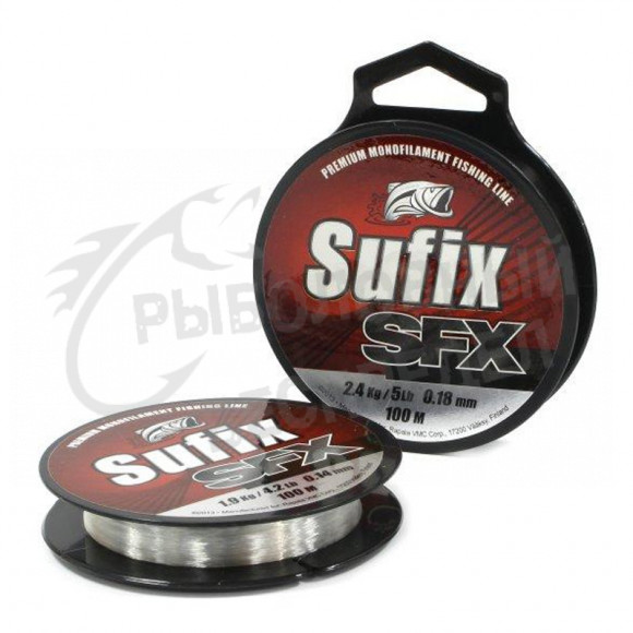 Леска Sufix SFX 100 м 0,30 мм 5,4 кг