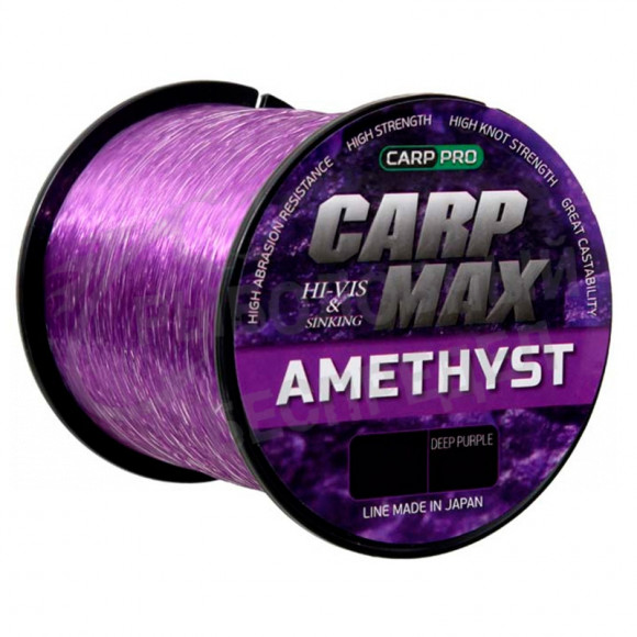 Леска CARP PRO Amethyst Line Deep Purple 1000м 0.32мм