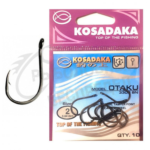 Крючки Kosadaka Otaku 3303 BN Size №11. 0.44mm 15шт-уп.