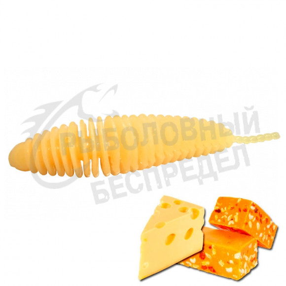 Мягкая приманка Trout Zone Plamp 2,5" сырный сыр щербет