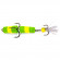 Приманка Мандула "Флажок" XXL Fish Модель 11 цв. Зелено-Желто-Зеленый