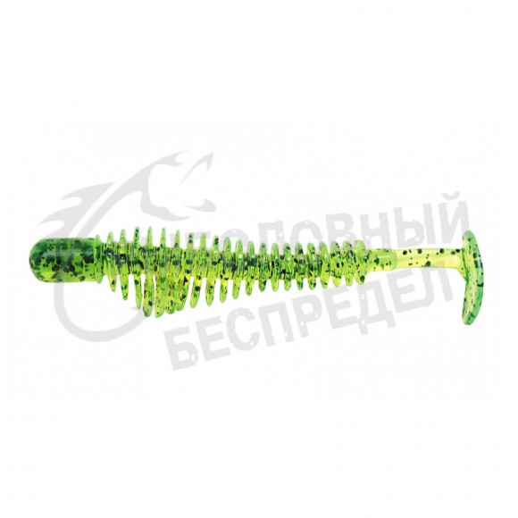 Силиконовая приманка B Fish N Tackle Pulse-R Paddle Tail 2.45" #Chartreuse Pepper