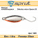 Блесна колеблющаяся Sprut Dakatsu Micro Spoon 25mm 1.8g #SBK
