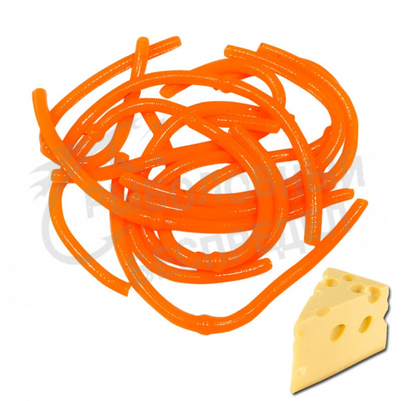 Мягкая приманка Neon 68 Trout Лапша Доширак оранжевый сыр