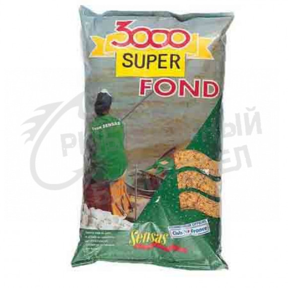 Прикормка Sensas 3000 Super FOND 1kg