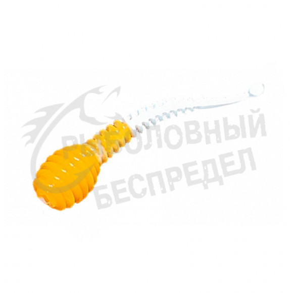 Силиконовая приманка Boroda Baits Antares Junior DC 55mm 1.0g оранжевый-белый сыр (8шт-уп)