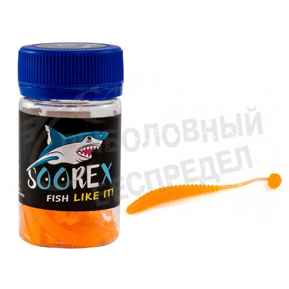Мягкая приманка Soorex Catch 61mm оранжевый икра