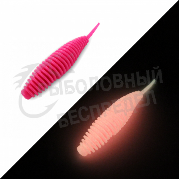 Мягкая приманка GarPRO Larva Neon и Glow 70mm 003 сыр