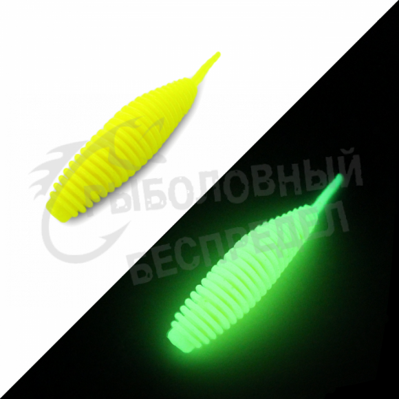 Мягкая приманка GarPRO Larva Neon и Glow 70mm 004 креветка