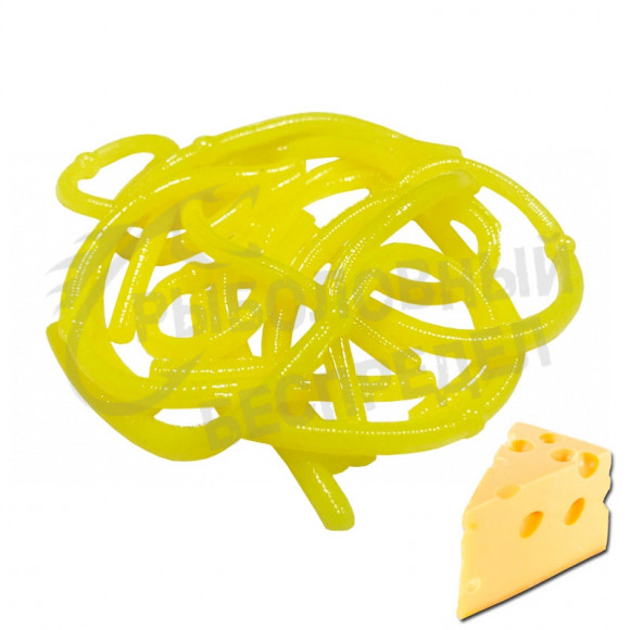 Мягкая приманка Neon 68 Trout Лапша Доширак желтый сыр