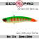 Воблер EcoPro VIB Nemo Slim 60mm 12g #009 Lemon Red Taг