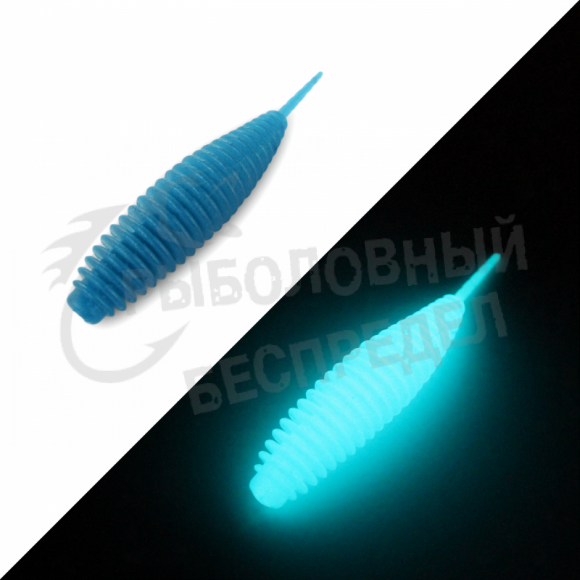 Мягкая приманка GarPRO Larva Neon и Glow 70mm 007 сыр
