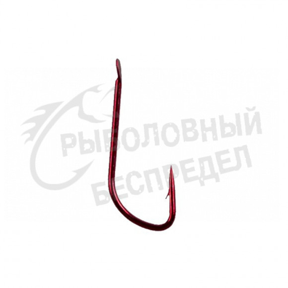 Крючки Kamasan B532-10 Crystal long shank red 10шт-уп