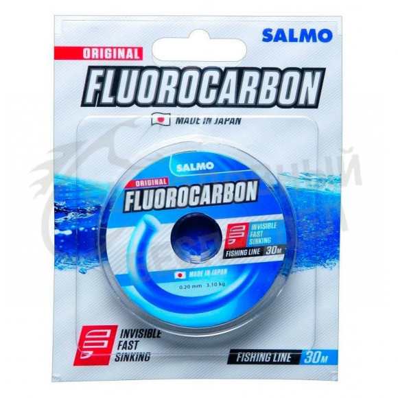 Леска Salmo Fluorocarbon 30m 0.18mm 2.60kg