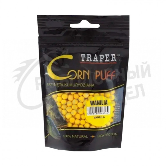 Кукуруза воздушная Traper Corn puff Ваниль 4mm 20g art.15032