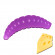 Мягкая приманка Trout HUB Maggot 1.5" purple сыр