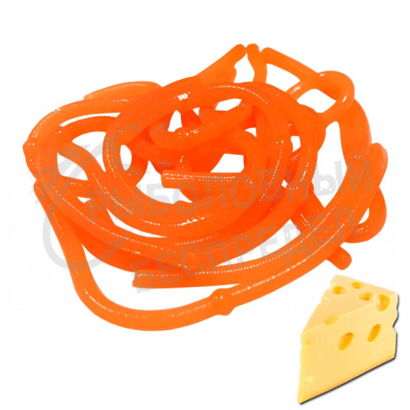 Мягкая приманка Neon 68 Trout Лапша Доширак морковный сыр