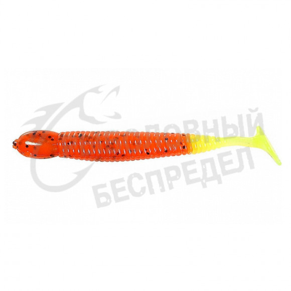 Силиконовая приманка B Fish N Tackle Paddle Tail 3.25" #Catalpa Chartreuse Tail