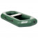 Лодка Бриз 190 (гребки + жесткое сиденье) зеленый
