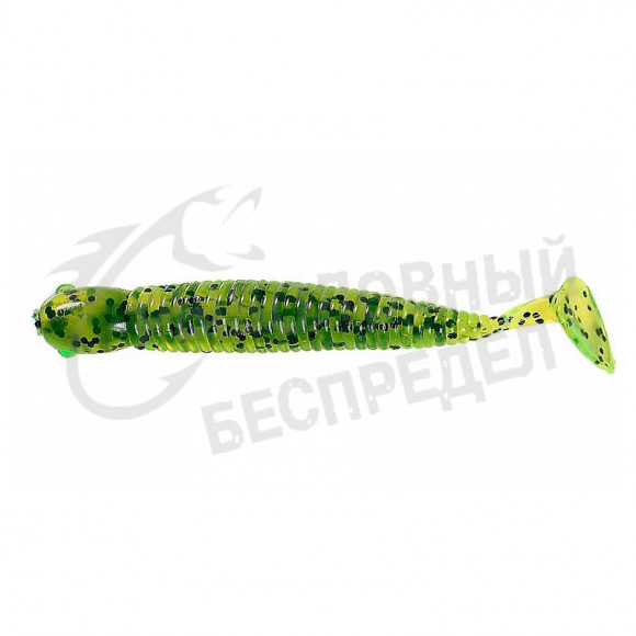 Силиконовая приманка B Fish N Tackle Paddle Tail 3.25" #Chartreuse Pepper