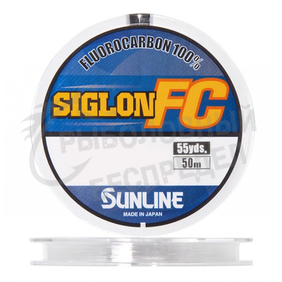 Леска флюорокарбоновая Sunline Siglon FC 2020 50m #0.6-0.140mm