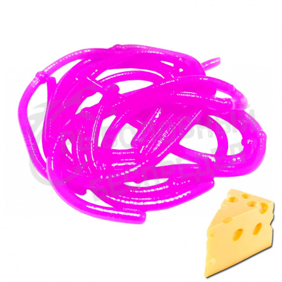 Мягкая приманка Neon 68 Trout Лапша Доширак фиолетовый сыр