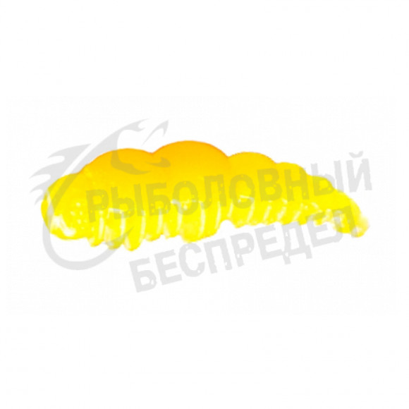 Силиконовая приманка Boroda Baits Super Soft Larva XL 40mm 1.8g оранжевый сыр (8шт-уп)