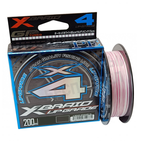 Плетёный шнур YGK X-Braid Upgrade X4 200m #1.2 20Lb