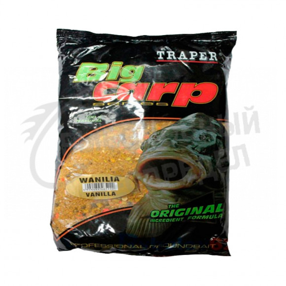 Прикормка Traper Big Carp Ваниль 2,5 кг art.00093