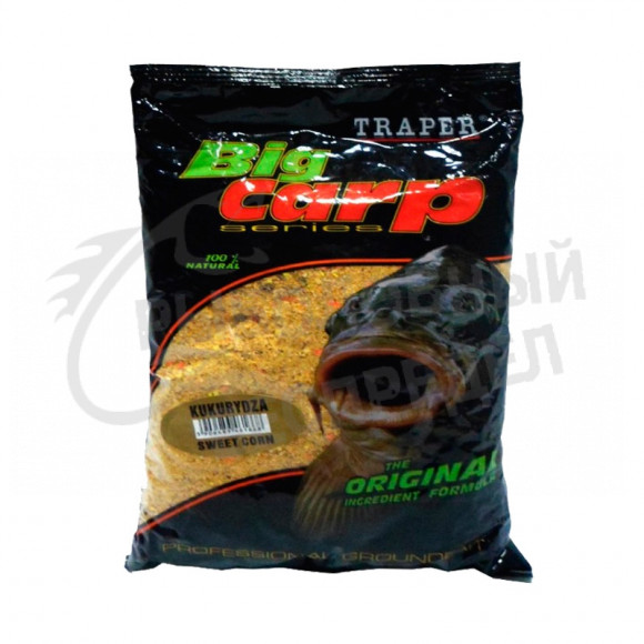 Прикормка Traper Big Carp Кукуруза 2,5кг art.00148