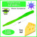 Мягкая приманка Trout HUB Flat Worm 3.1" chartreuse UV сыр