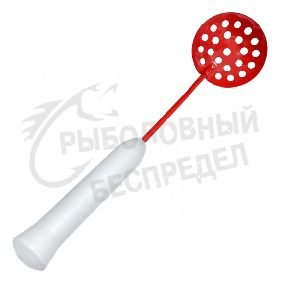 Черпак Manko с пенопластовой ручкой d=90 мм #Красный