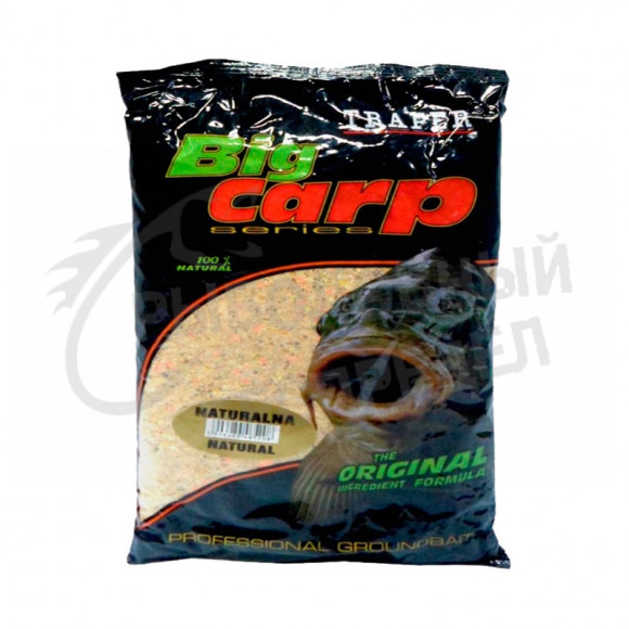 Прикормка Traper Big Carp Натуральная 2,5 кг art.00091