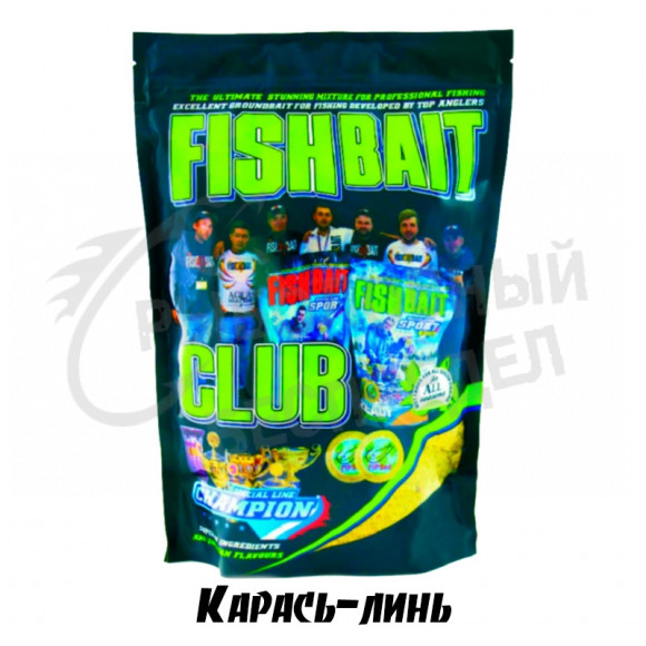 Прикормка FishBait CLUB Сarassin-Lin - Карась-Линь 1кг