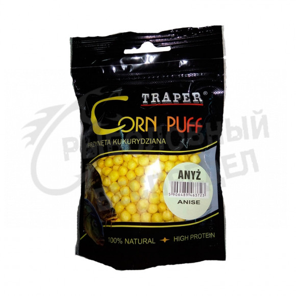 Кукуруза воздушная Traper Corn puff Анис 8mm 20g art.15041