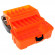 Ящик PLANO 6221 с 2х ур. системой хранения приманок и 2-мя боковыми отсеками на крышке ярко-оранж