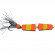 Приманка Мандула "Флажок" XXL Fish Модель 120 цв. Оранжево-Желтая
