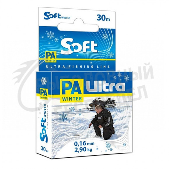 Леска Aqua PA Ultra Soft 0.18mm 3,60kg 30m